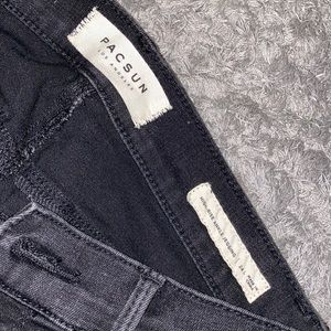 Passing black high rise Ankle Jegging